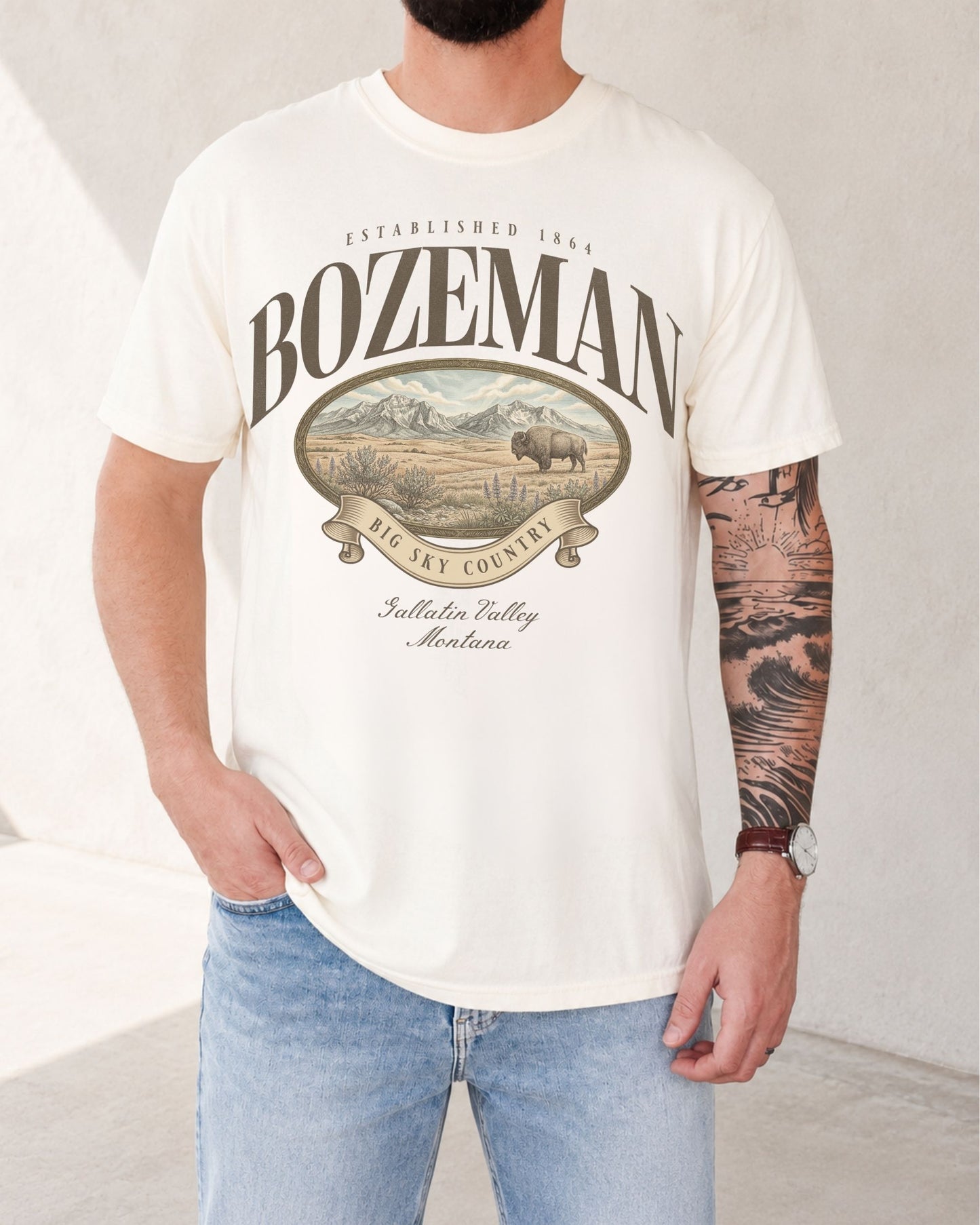 Bozeman Heritage Graphic Tee