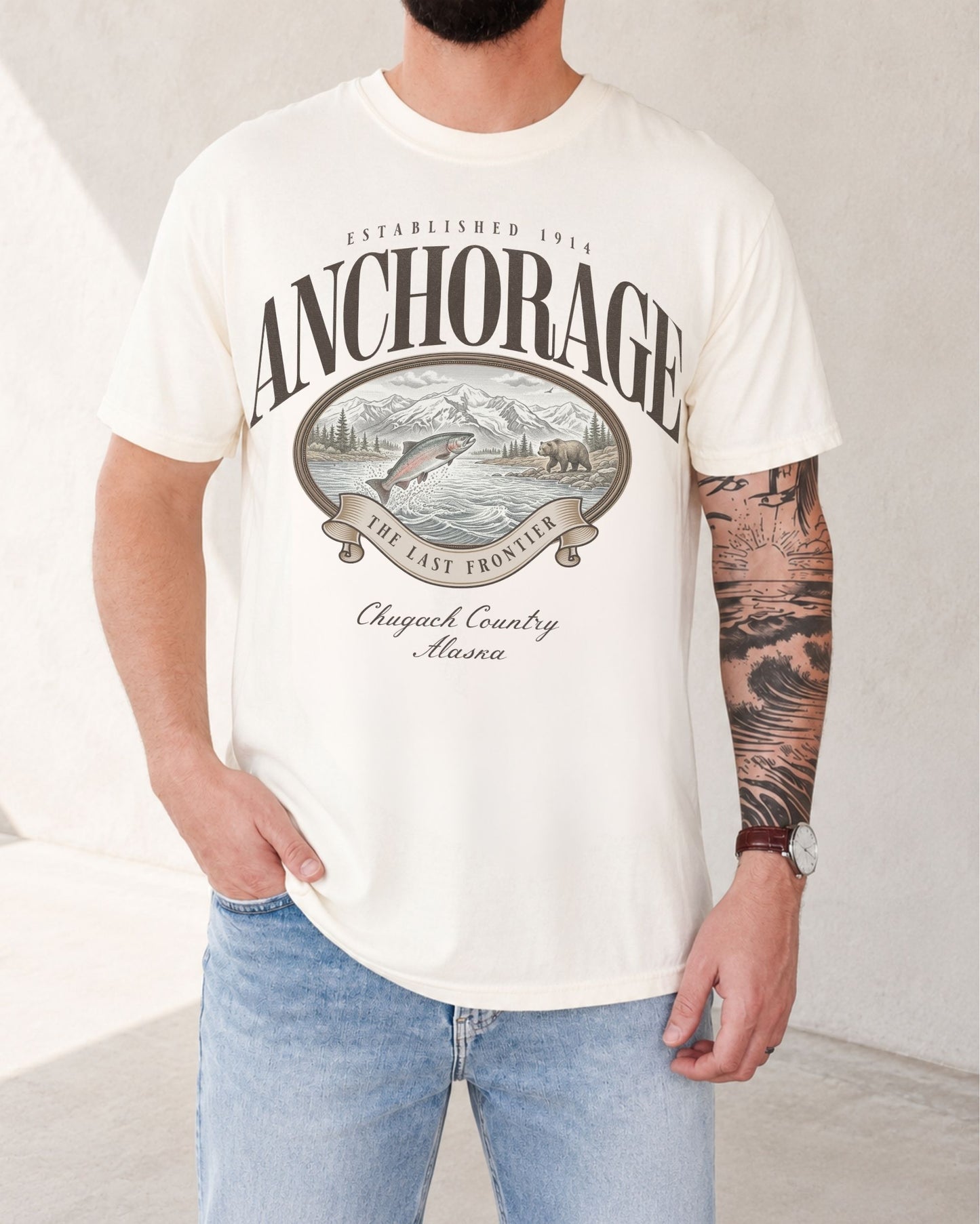 Anchorage Heritage Graphic Tee