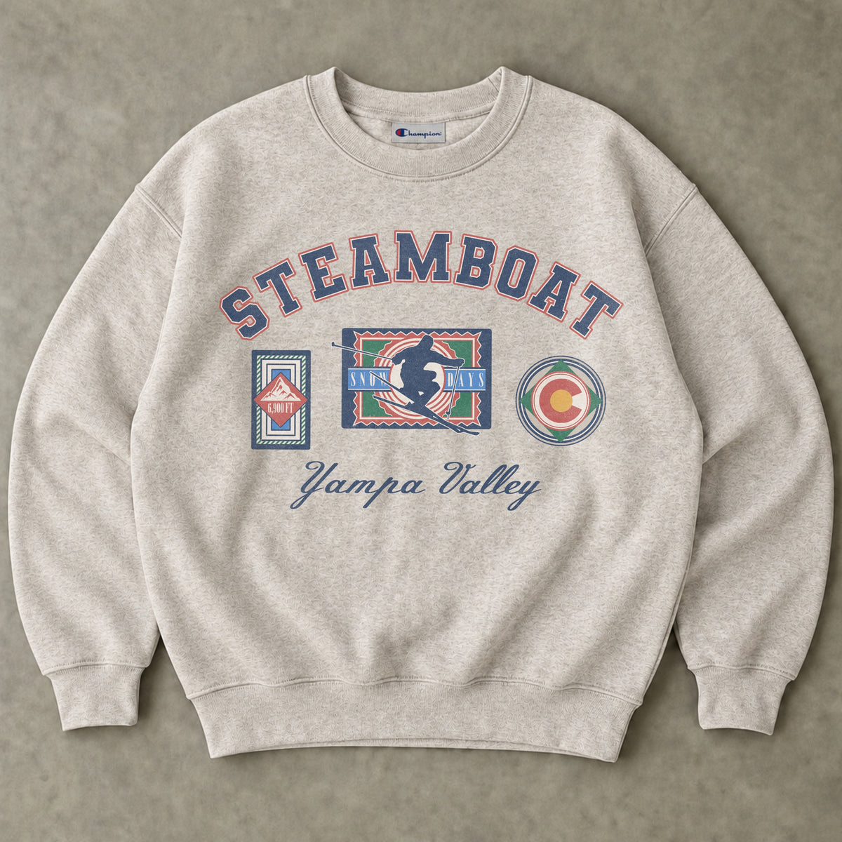 Vintage Steamboat Ski Sweatshirt