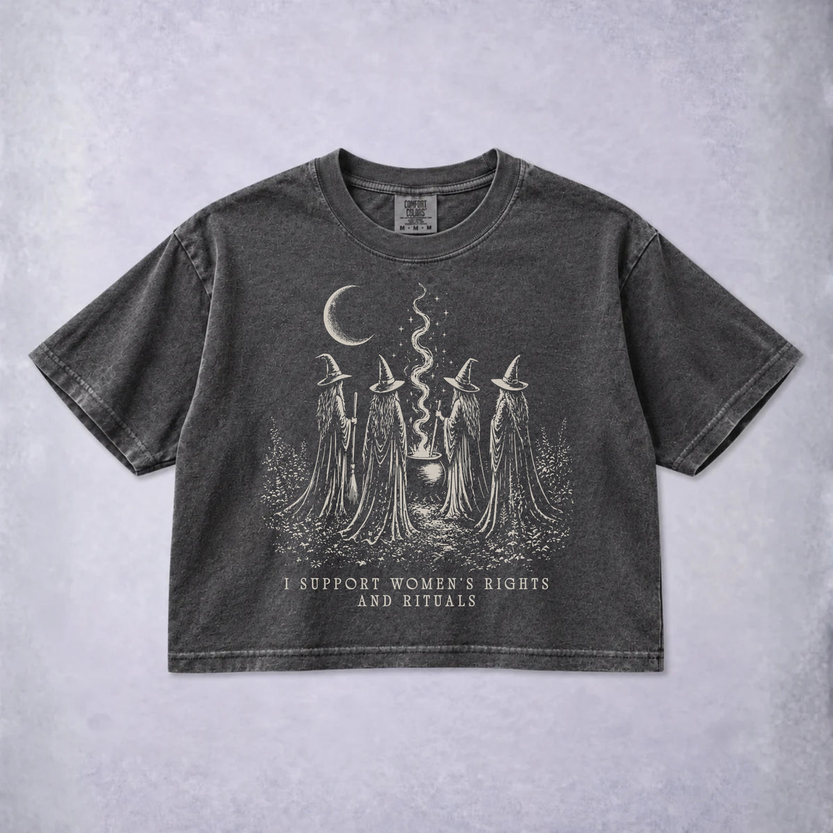 Women's Rights and Rituals Witch Coven Boxy Tee