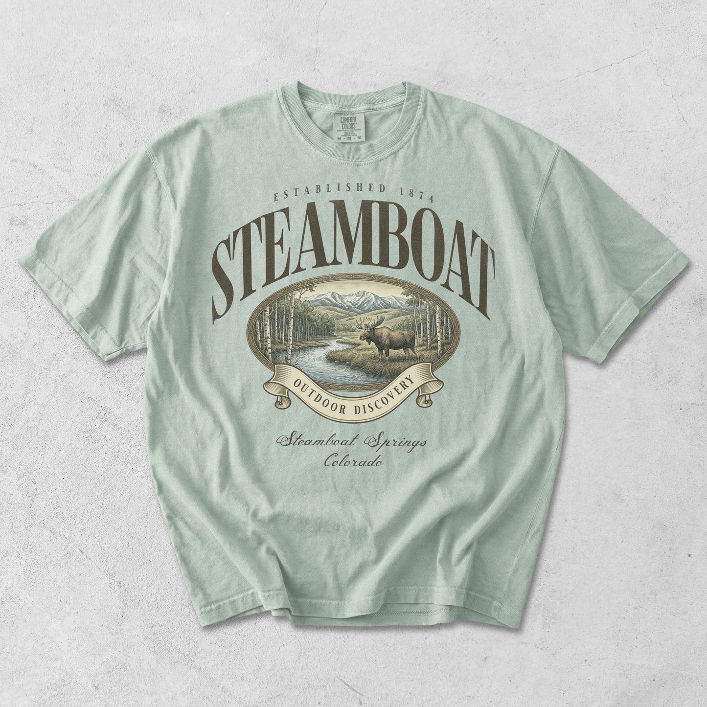 Steamboat Springs Heritage Graphic Tee