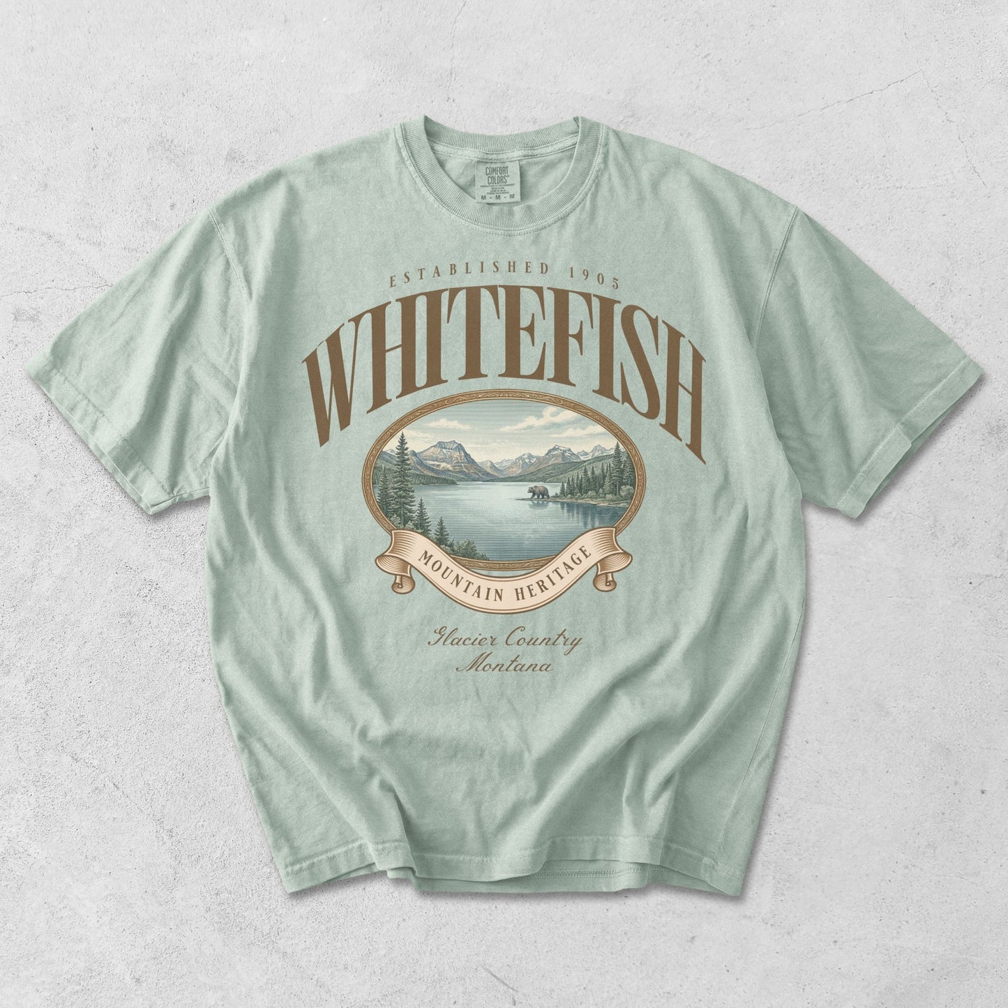 Whitefish Heritage Graphic Tee
