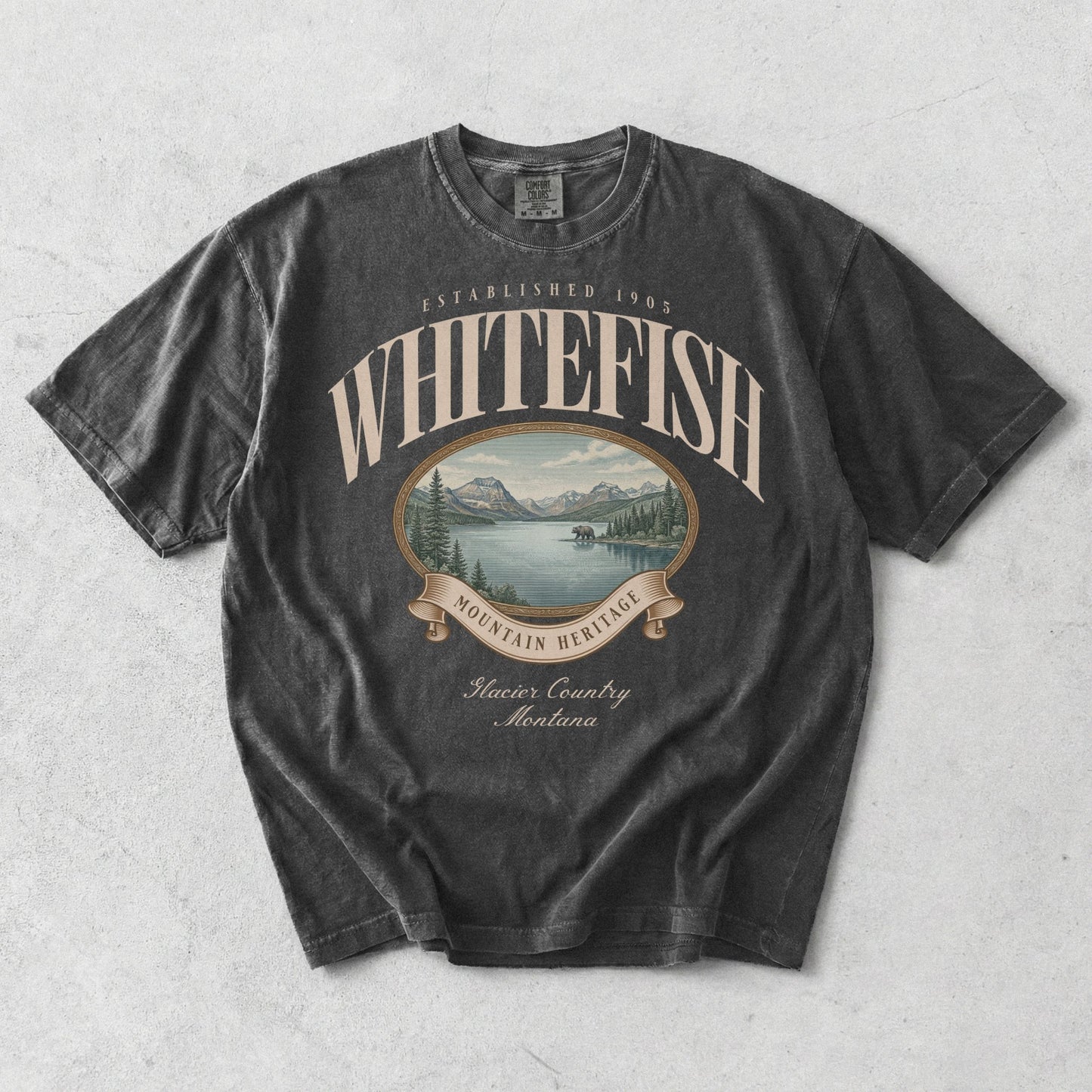 Whitefish Heritage Graphic Tee