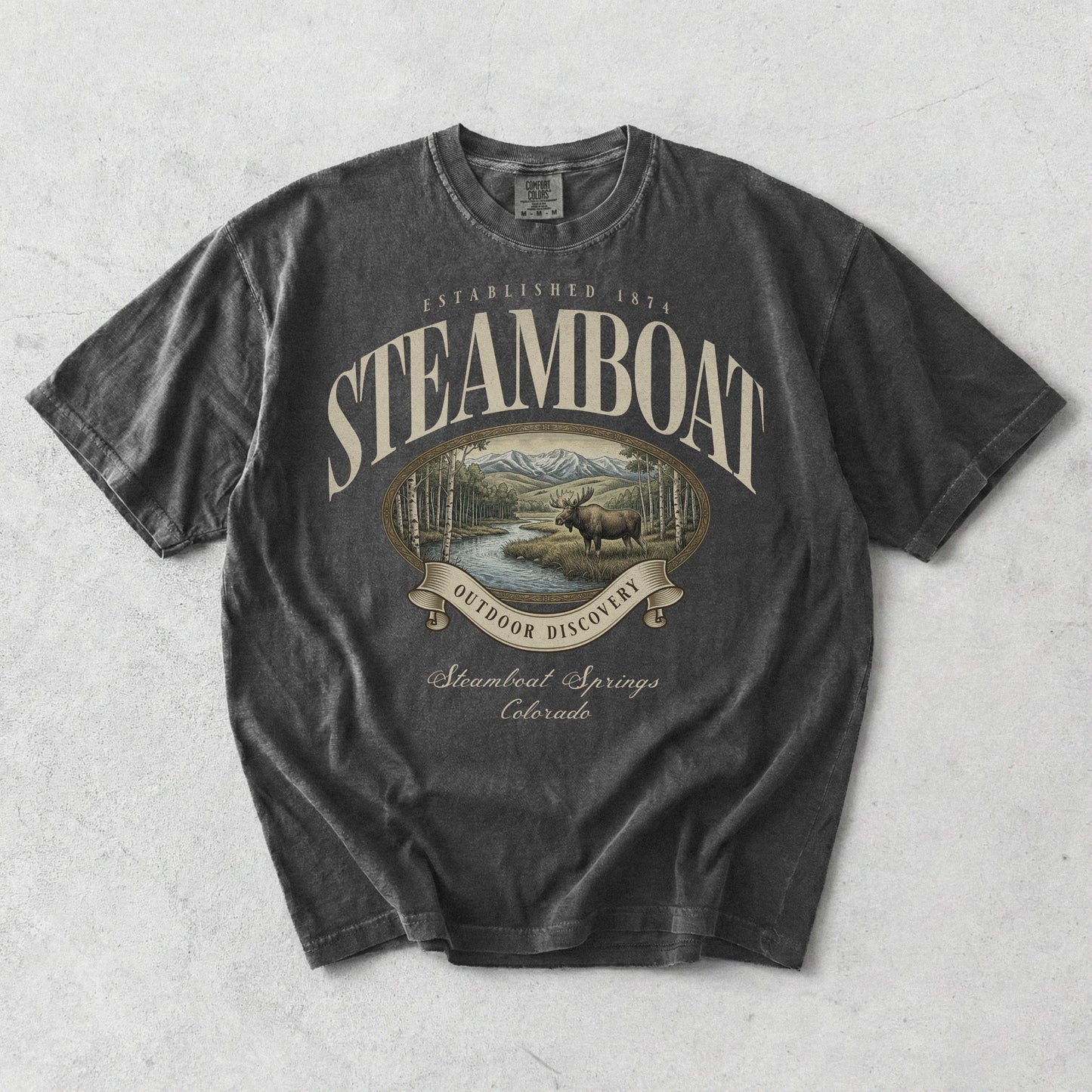 Steamboat Springs Heritage Graphic Tee