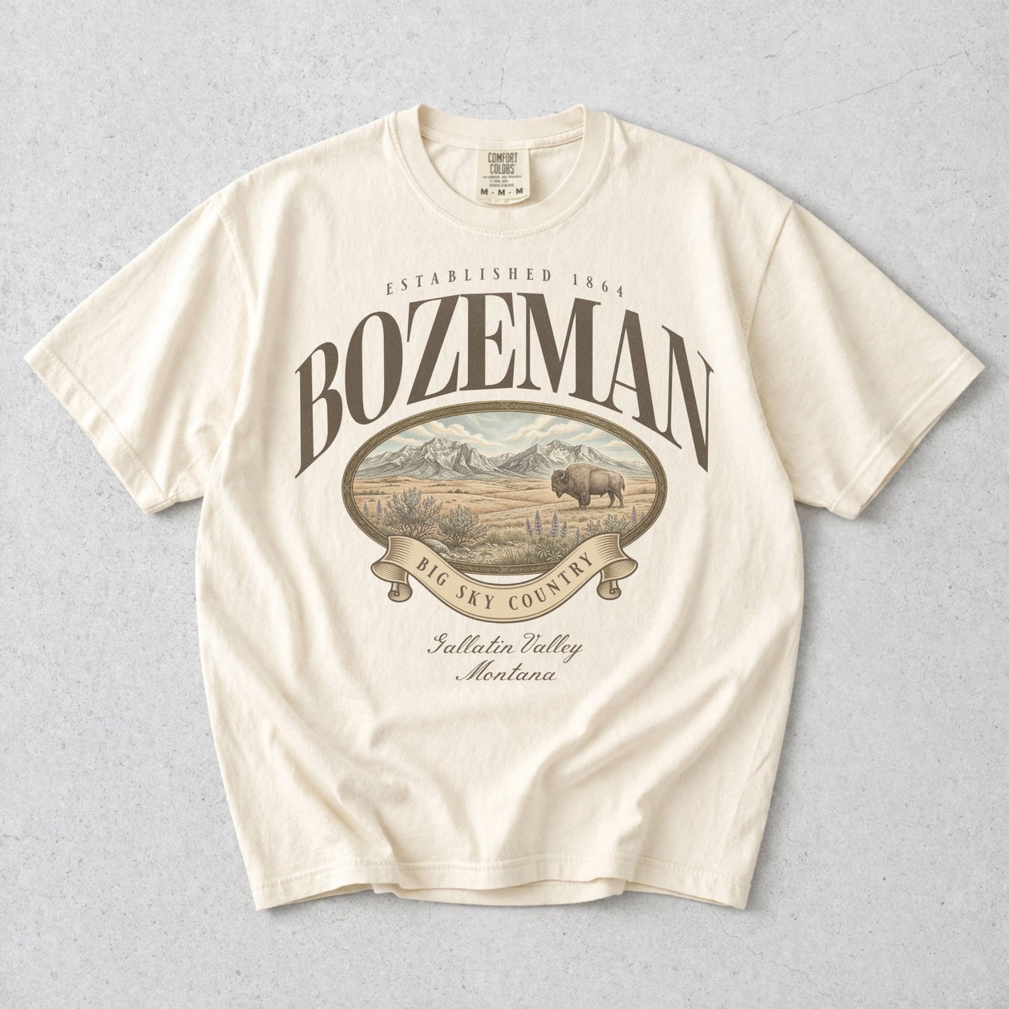 Bozeman Heritage Graphic Tee