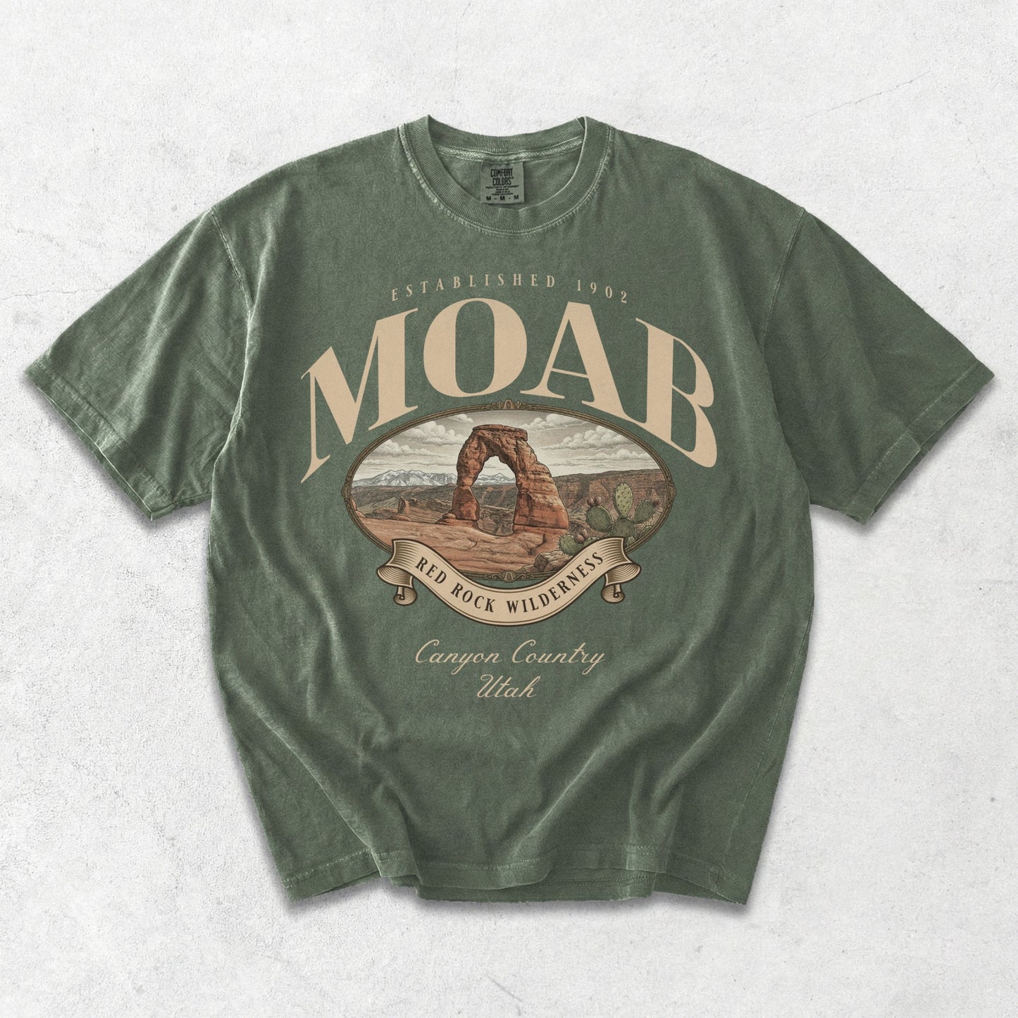 Moab Heritage Graphic Tee