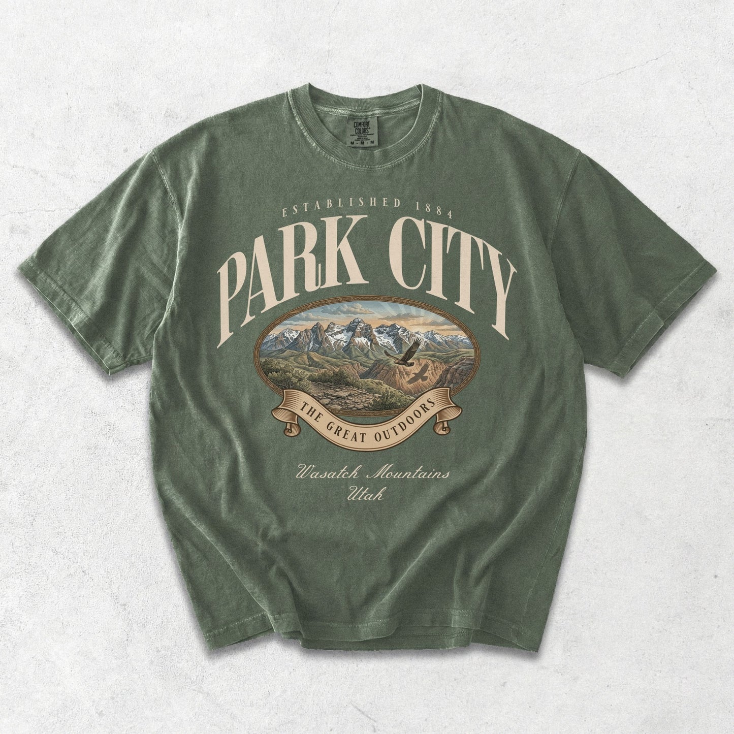 Park City Heritage Graphic Tee