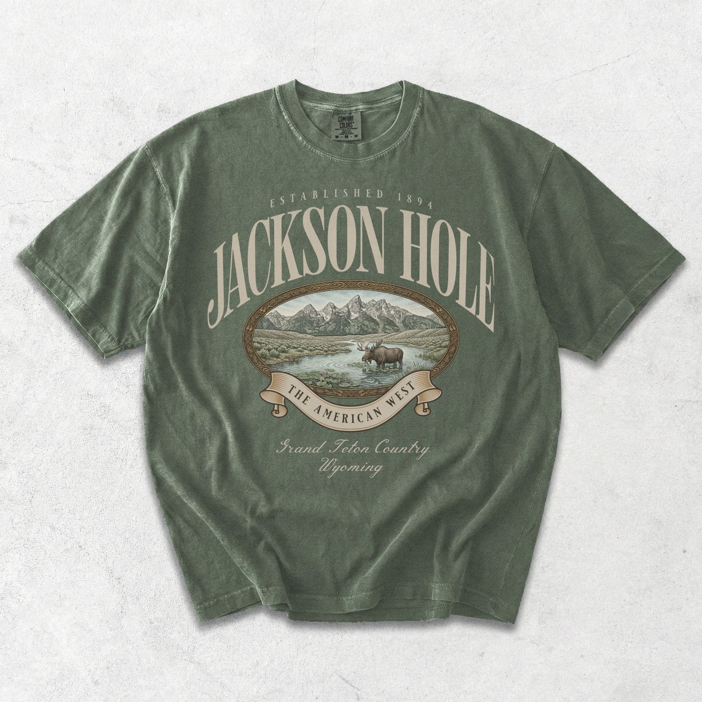 Jackson Hole Heritage Graphic Tee