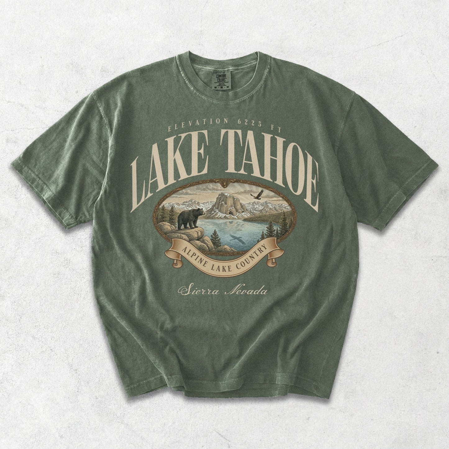 Lake Tahoe Heritage Graphic Tee