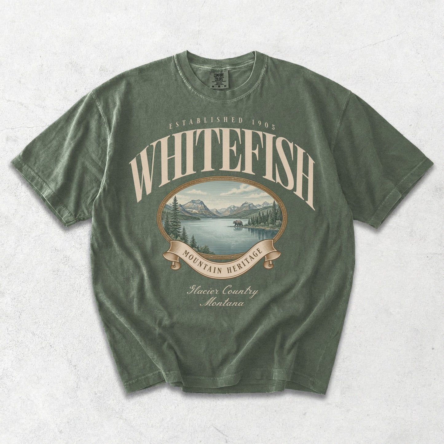 Whitefish Heritage Graphic Tee