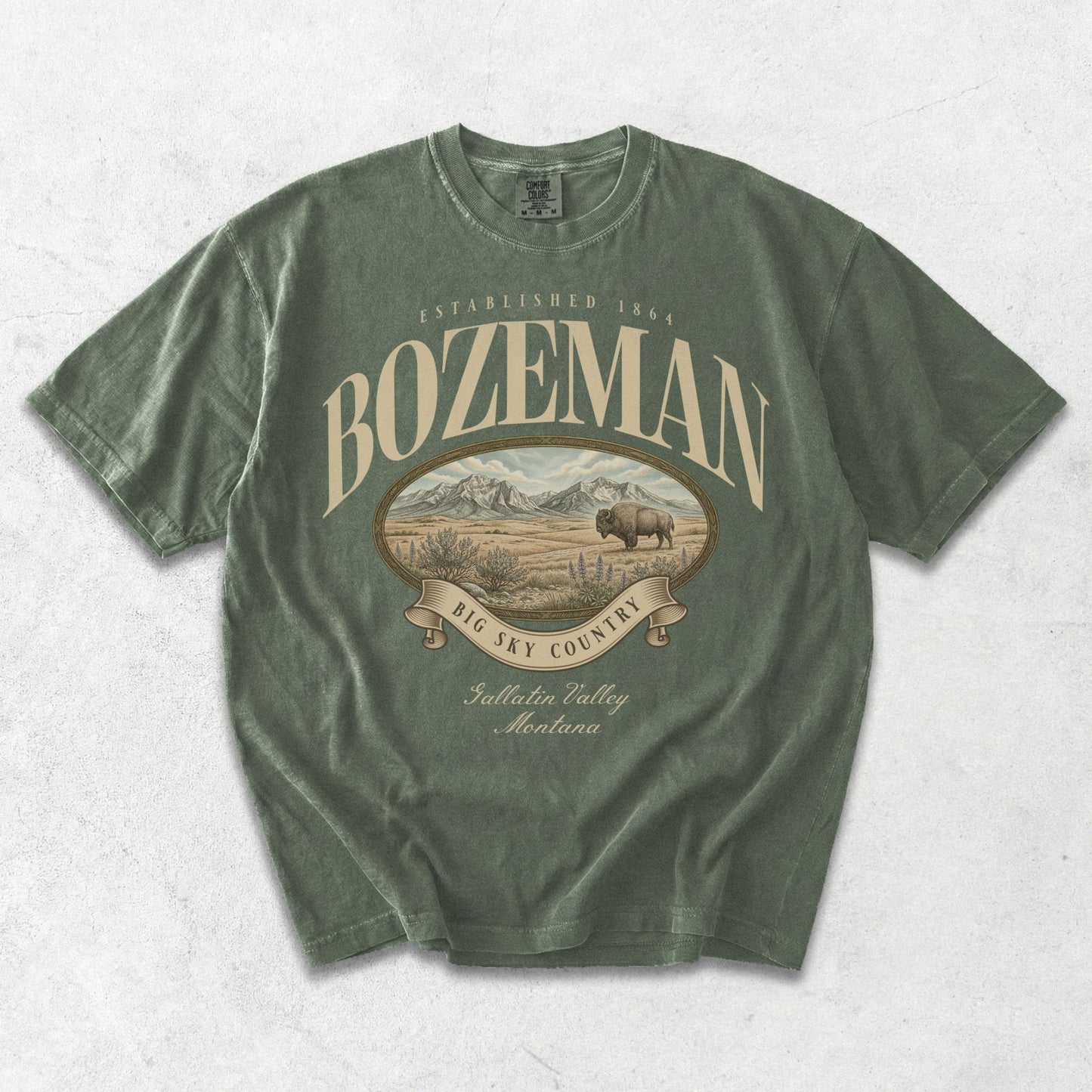 Bozeman Heritage Graphic Tee