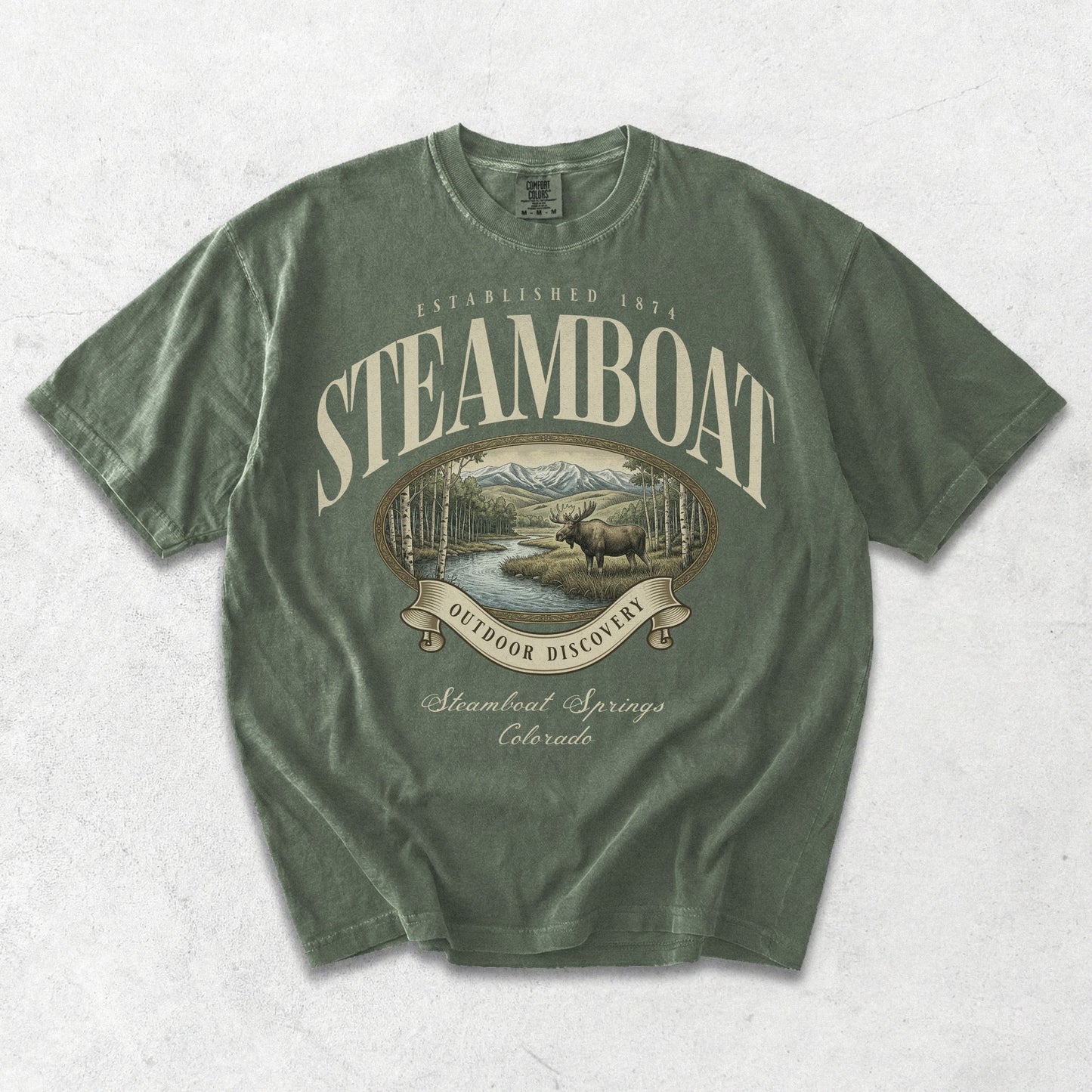 Steamboat Springs Heritage Graphic Tee