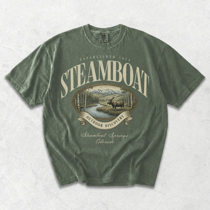Steamboat Springs Heritage Graphic Tee