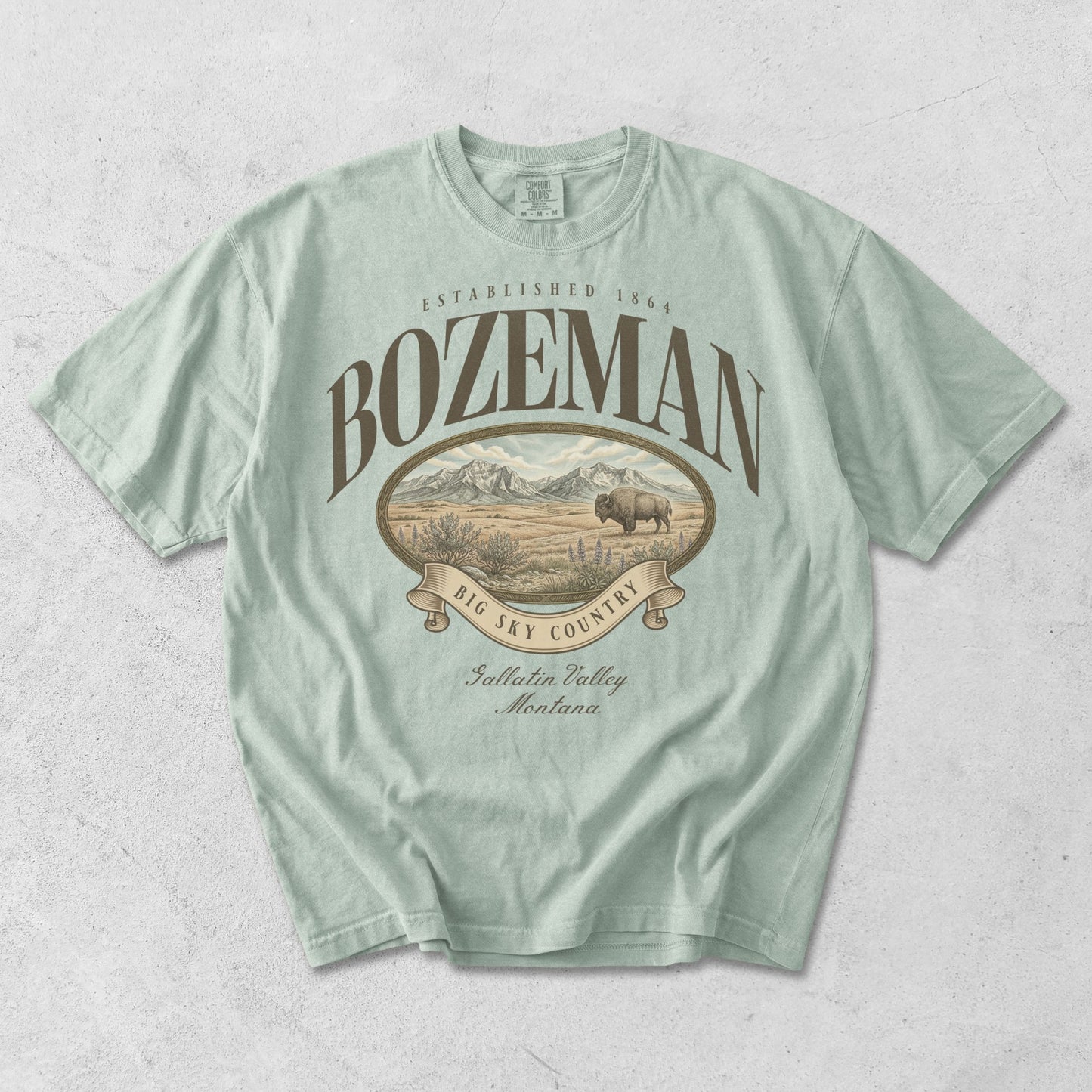 Bozeman Heritage Graphic Tee