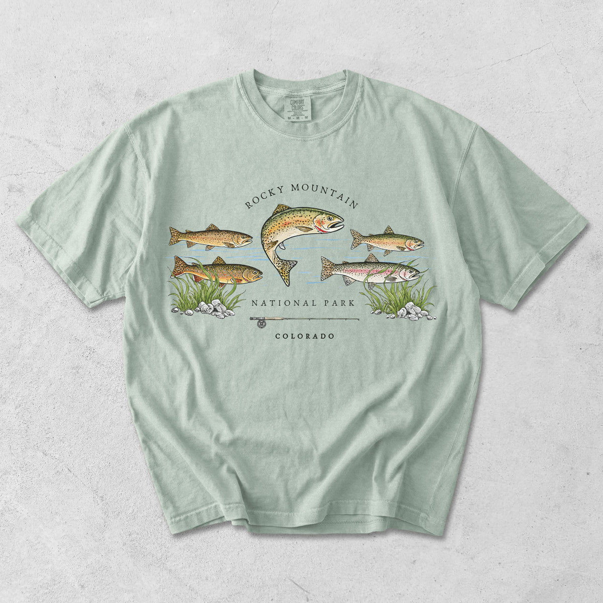 Rocky Mountain Fly Fishing Graphic Tee