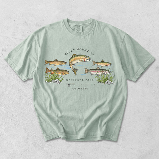 Rocky Mountain Fly Fishing Graphic Tee