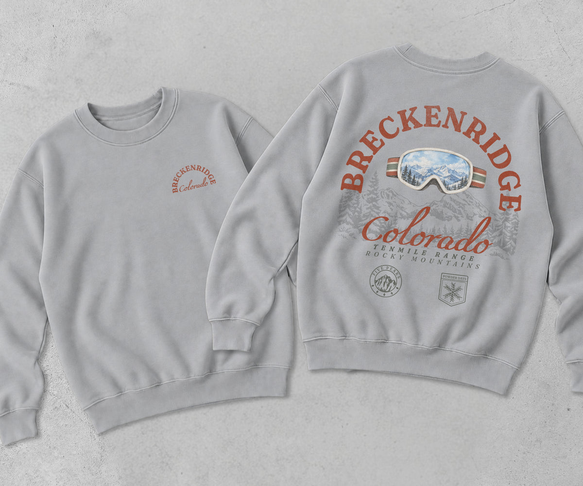 Vintage Breckenridge Ski Heavyweight Crewneck