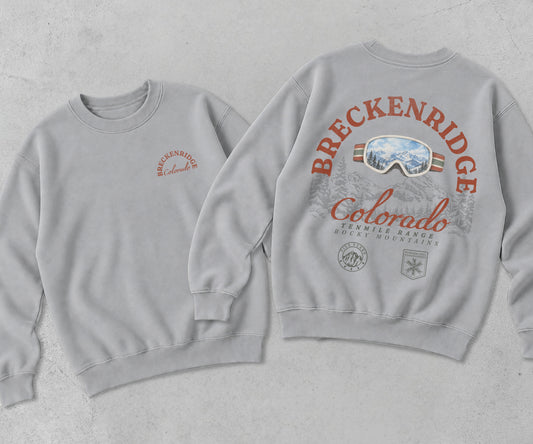 Vintage Breckenridge Ski Heavyweight Crewneck