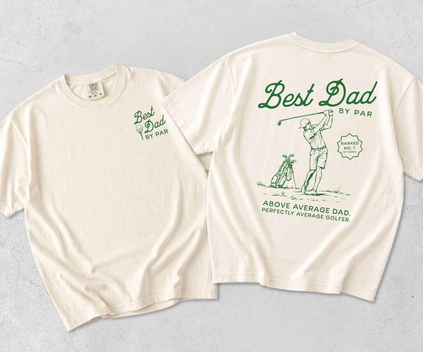 Best Dad by Par T-Shirt