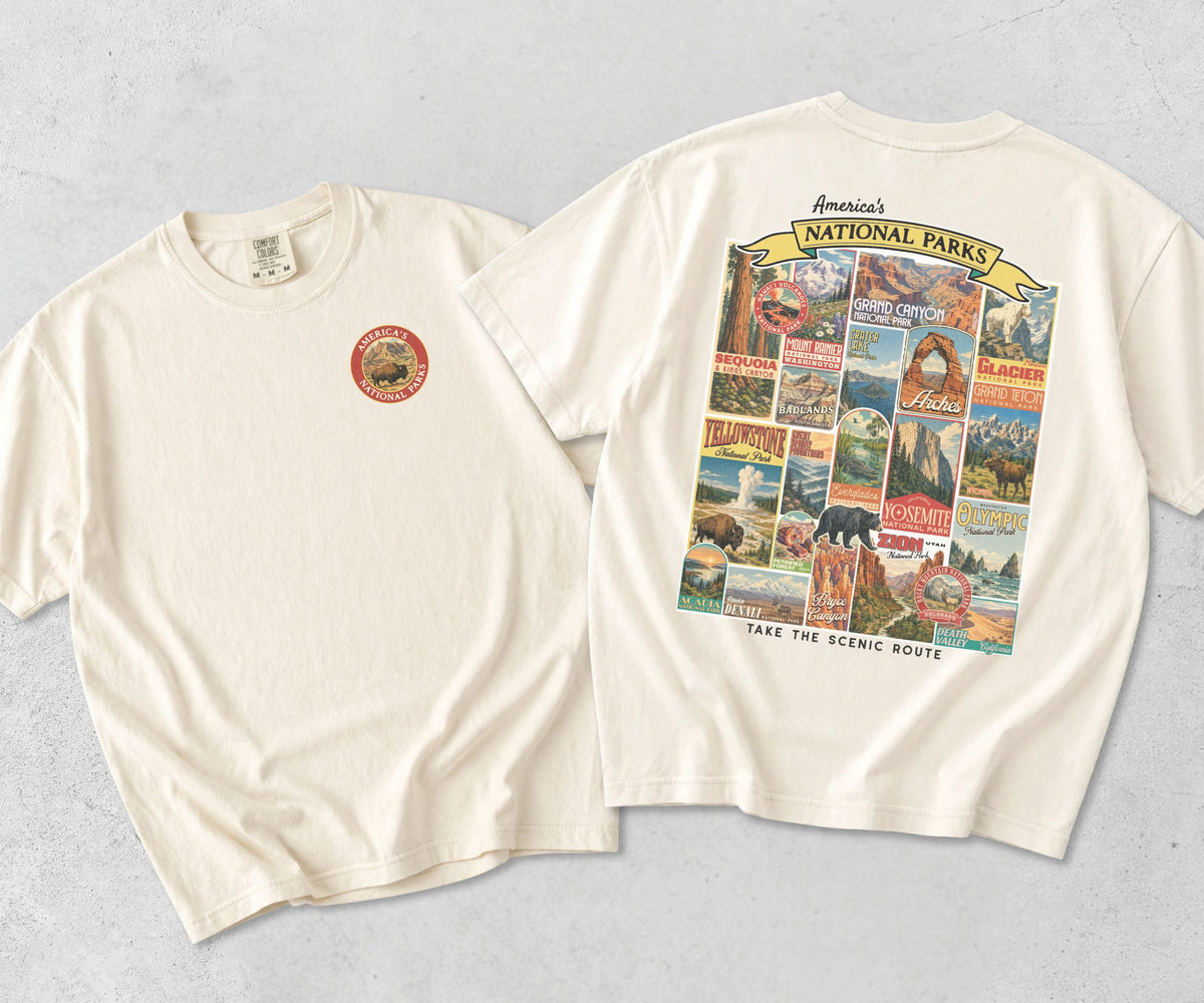 America’s National Parks Vintage Graphic Tee