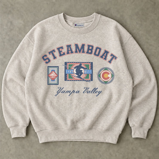Vintage Steamboat Ski Sweatshirt
