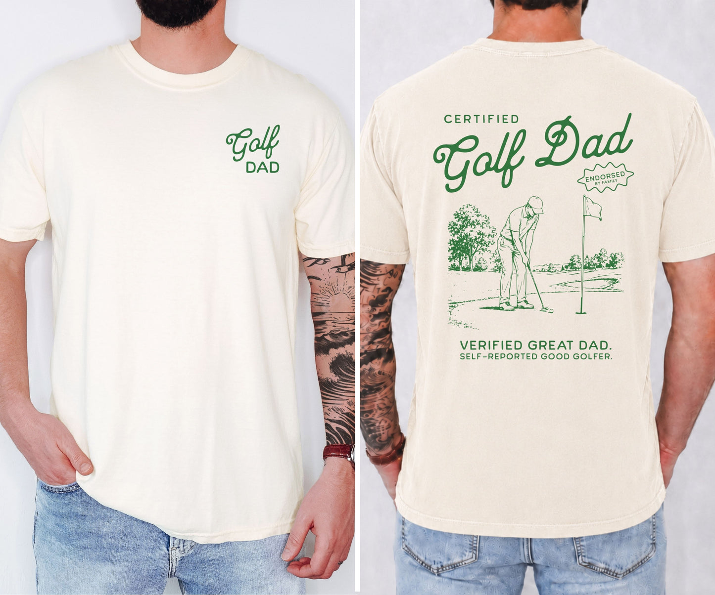 Certified Golf Dad Tee