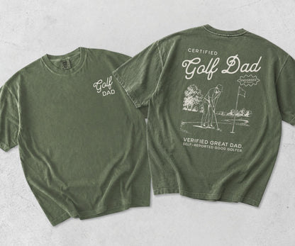 Certified Golf Dad Tee