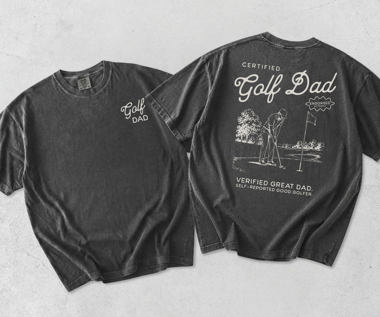 Certified Golf Dad Tee
