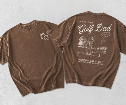 Certified Golf Dad Tee